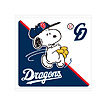 SNOOPY*DRAGONS　ハンドタオル（中日）