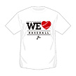 NPBオリジナル　Tシャツ（WE LOVE BASEBALL）ホワイト