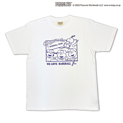 NPB×SNOOPYコラボ TシャツVer.2（ホワイト） - NPBオフィシャル