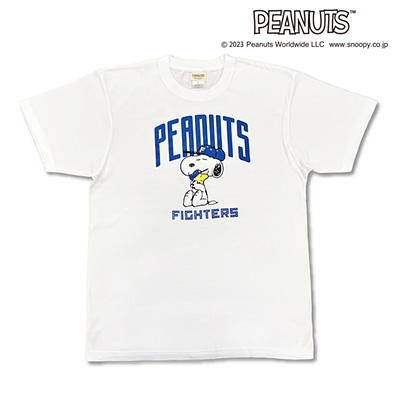 23SNOOPY×FIGHTERS Tシャツ（ホワイト）（北海道日本ハム） - NPB