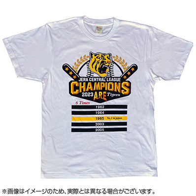 2023セ・リーグ優勝記念 Tシャツ（ホワイト）（阪神） - NPB 