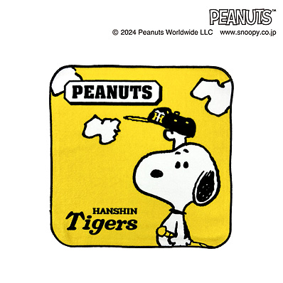 24SNOOPY＊TIGERS ハンドタオル（阪神） - NPBオフィシャルオンラインショップ