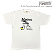 24SNOOPY＊MARINES Tシャツ（ホワイト）（千葉ロッテ）