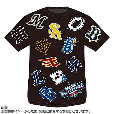 マイナビオールスターゲーム2024 12球団ロゴTシャツ Type A - NPBオフィシャルオンラインショップ