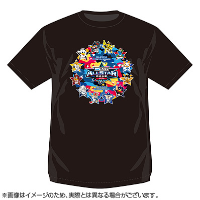 マイナビオールスターゲーム2024 マスコットTシャツ（ブラック） - NPBオフィシャルオンラインショップ