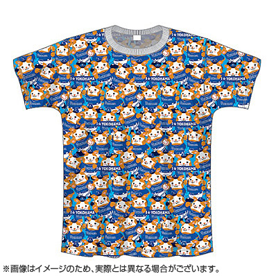 マスコットだらけTシャツ（ビジター）（横浜DeNA） - NPB