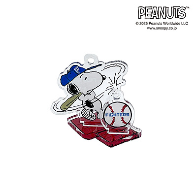 25SNOOPY FIGHTERS アクリルスタンドキーチェーン（北海道日本