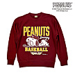 25SNOOPY EAGLES トレーナー（クリムゾンレッド）（東北楽天）