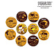 25SNOOPY EAGLES シークレット缶バッジ（東北楽天）