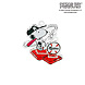 25SNOOPY MARINES アクリルスタンドキーチェーン（千葉ロッテ）