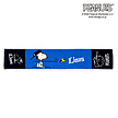 25SNOOPY LIONS タオルマフラー（埼玉西武）