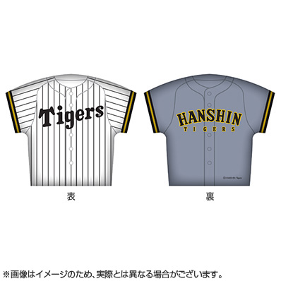 阪神タイガース　ホーム&ビジター・ユニフォーム型クッション（直筆サイン入り） 阪神タイガース ホーム&ビジター・ユニフォーム型クッション直筆サイン