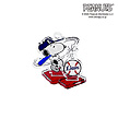 25SNOOPY LIONS アクリルスタンドキーチェーン（埼玉西武）