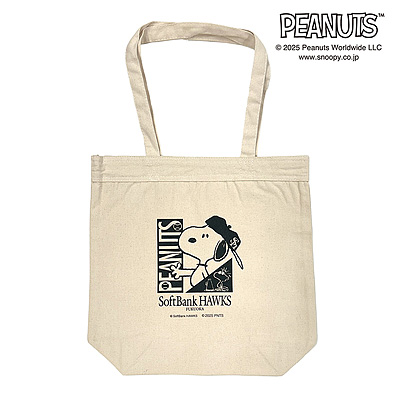 南海ホークス・トートバック 25SNOOPY HAWKS トートバッグ（福岡ソフトバンク） - NPB