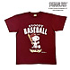 25 SNOOPY EAGLES Tシャツ（クリムゾンレッド）（東北楽天）
