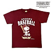 25 SNOOPY EAGLES Tシャツ（クリムゾンレッド）（東北楽天）