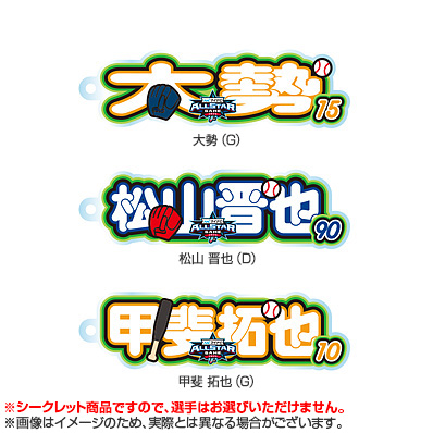 マイナビオールスターゲーム2025 シークレット アクリルネーム