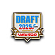 2025ドラフト会議　ピンバッジ