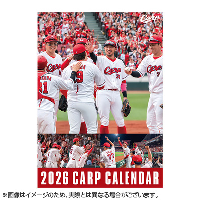 カープ　万年カレンダー 2026年カープカレンダー（広島東洋） - NPBオフィシャルオンラインショップ