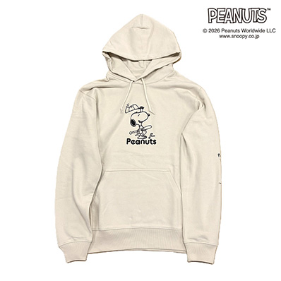 ナンバーナイン スヌーピー コラボ パーカー XL NPB SNOOPYコラボ パーカー（ライトベージュ） - NPBオフィシャル