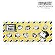 26 SNOOPY TIGERS フェイスタオル（阪神）