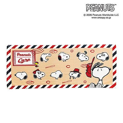 スヌーピー　広島カープ　フェイスタオル&スヌーピーTシャツセット 26 SNOOPY CARP フェイスタオル（広島東洋） - NPBオフィシャル