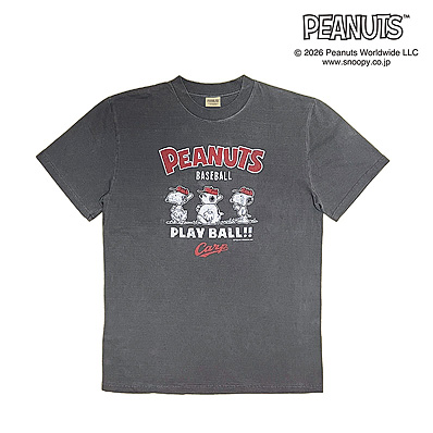 26 SNOOPY CARP グランジ風Tシャツ（広島東洋） - NPBオフィシャル