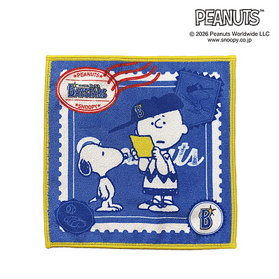 横浜野球部応援ハンカチ 26 SNOOPY BAYSTARS ハンカチタオル（横浜DeNA） - NPBオフィシャル