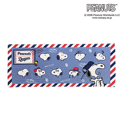 26 SNOOPY DRAGONS フェイスタオル（中日） - NPBオフィシャル