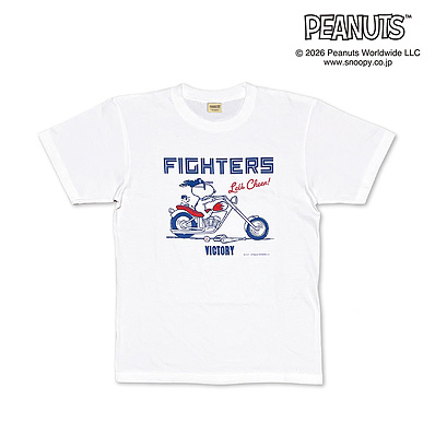 26 SNOOPY FIGHTERS Tシャツ（ホワイト）（北海道日本ハム） - NPB