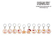 26 SNOOPY EAGLES シークレットファスナーチャーム（東北楽天）