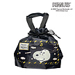 26 SNOOPY BUFFALOES 絞り巾着トートバッグ（オリックス）
