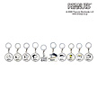 26 SNOOPY BUFFALOES シークレットファスナーチャーム（オリックス）