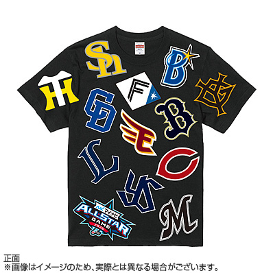 新品・2色セット】マイナビオールスター2026 Tシャツ Lサイズ（白・黒） マイナビオールスターゲーム2026 12球団ロゴTシャツ - NPBオフィシャル