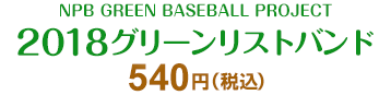 グリーンリストバンド540円