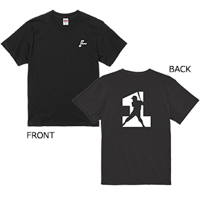 NPBオリジナル 背番号Tシャツ(ブラック)