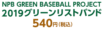 グリーンリストバンド540円