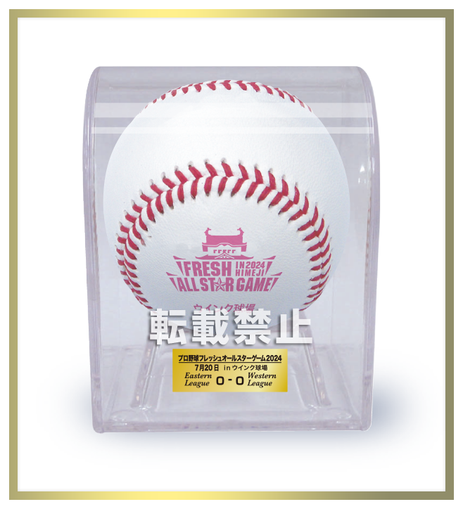 フレッシュオールスターゲーム2024 使用済み試合球 - NPB フレッシュオールスターゲーム2024 使用済み試合球 - NPB